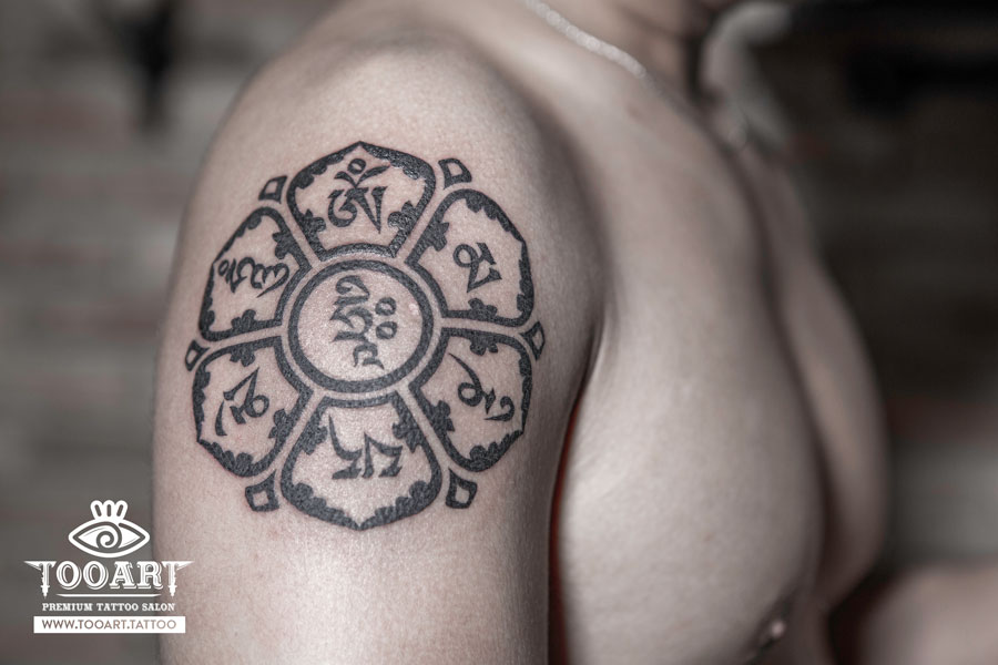 Mandala Tattoo On The Knee  Hình Xăm Hoa Văn Mandala Ở Đầu Gối  YouTube