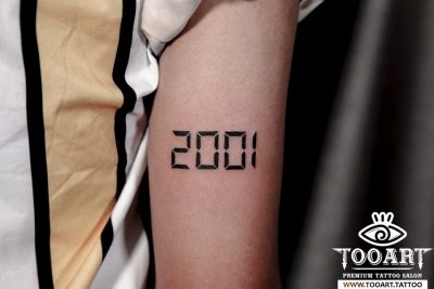 Xăm Số Đẹp Và Hình Xăm May Mắn 2021 - Tooart - Tattoo And Piercing Salon